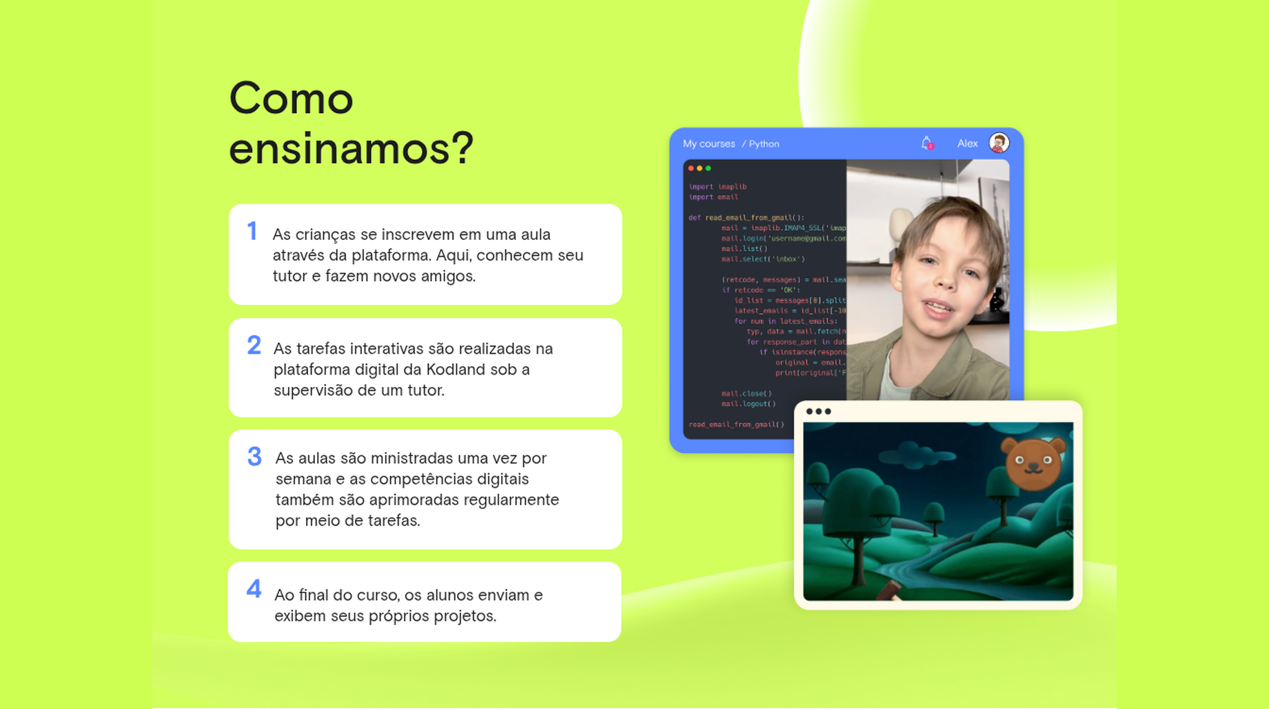 Como ensinamos na Kodland